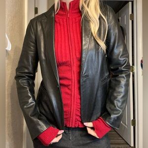 Cabi zip-up silk blend top